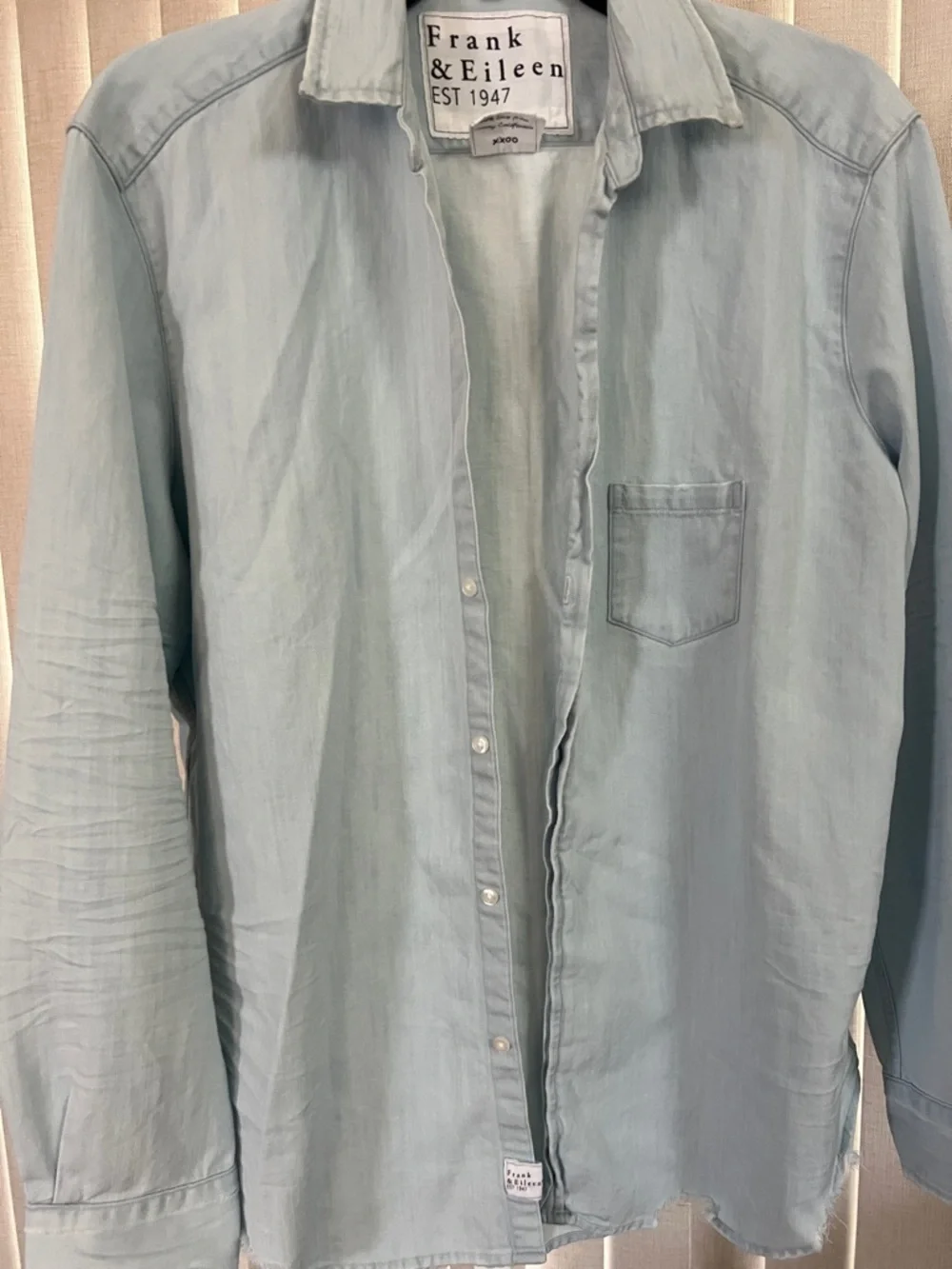 Frank & Eileen EILEEN DENIM shirts size Large - Picture 4 of 9